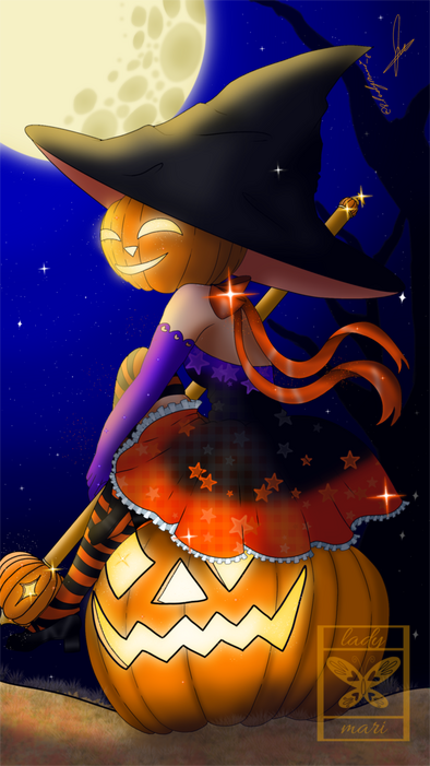 Pumpkin witch 2025